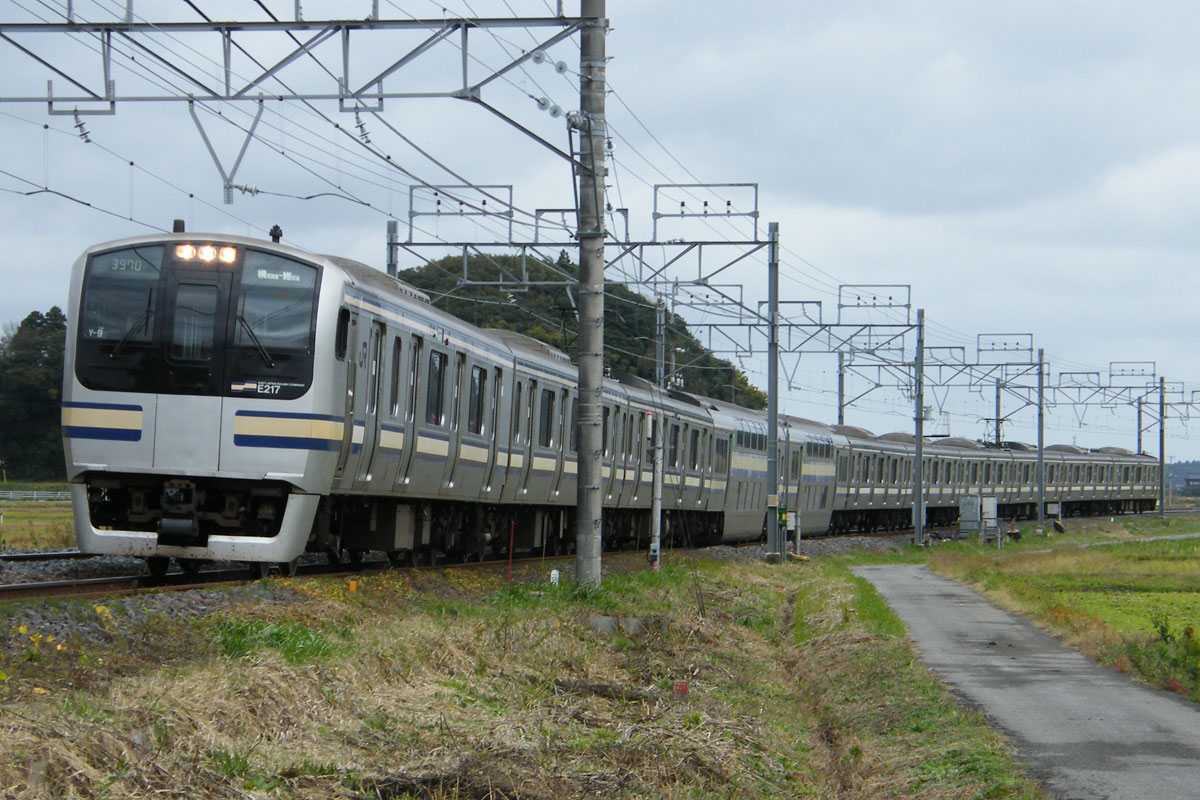 総武快速・横須賀線E235系投入に伴うE217系撤退 – 4号車の5号車寄り