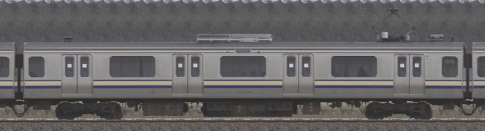 モハE217形2000番台（A）の側面写真