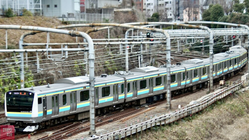 東京総合車両センターから出場した元トタH49編成6連の新マリC3編成(撮影:BLT 様)