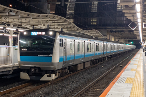 京浜東北線向けでは第3編成でしたが、転用改造では第一号となった可能性があります