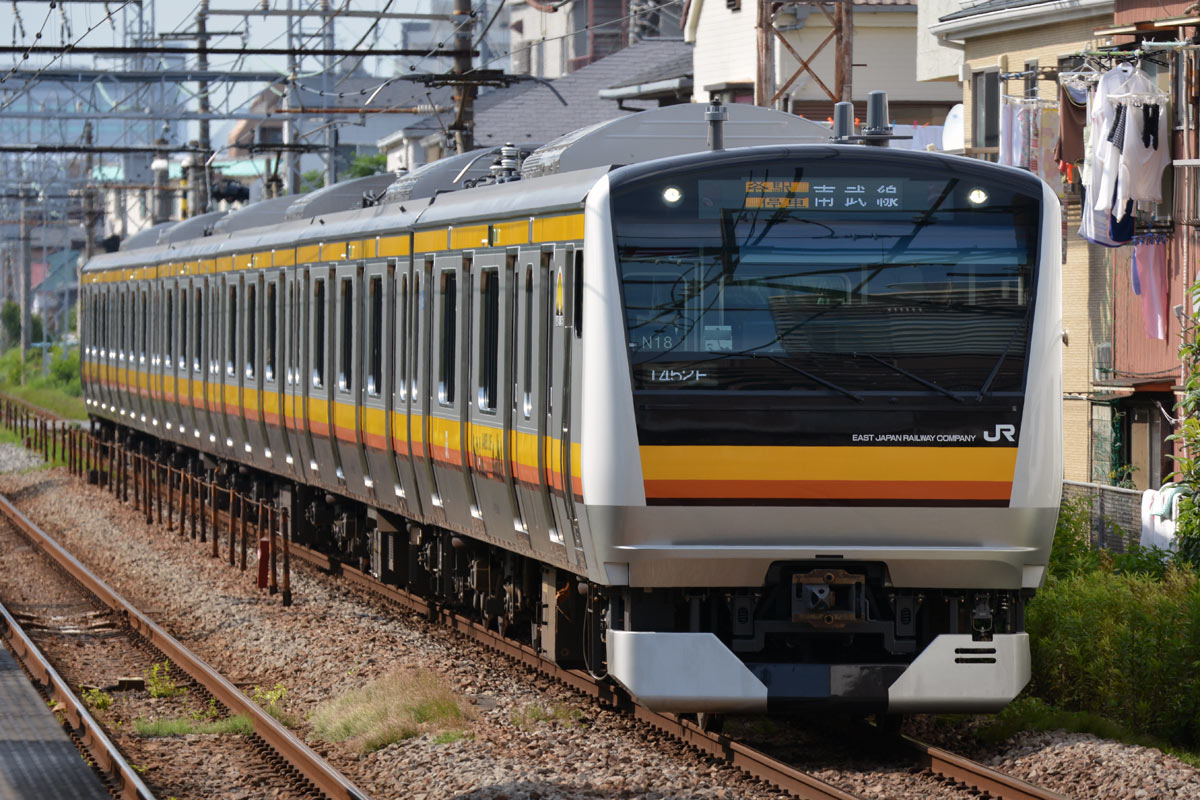 南武線 編成表（最新版） – 4号車の5号車寄り