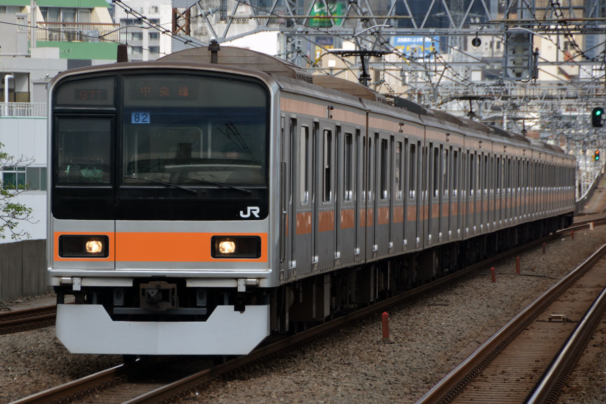 中央快速線・中央線・青梅線 他 編成表（最新版） – 4号車の5