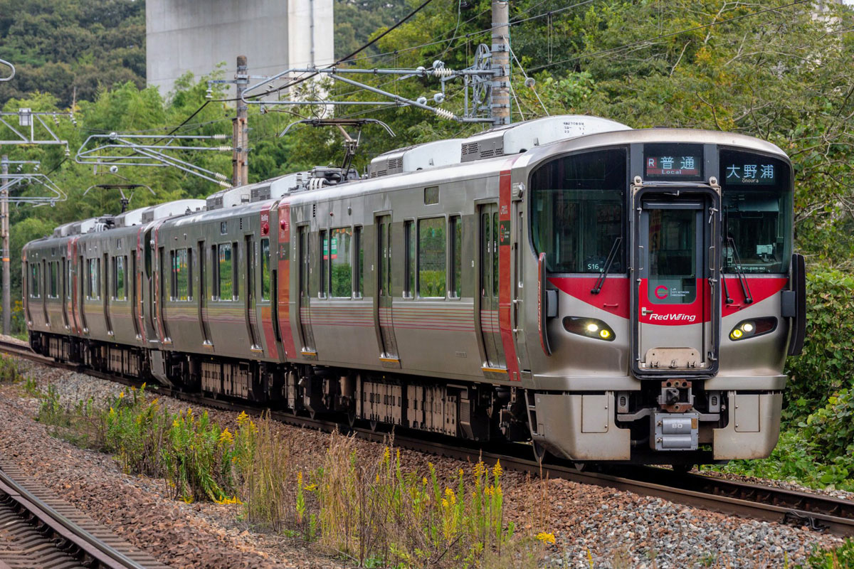 山陽線・呉線・可部線 編成表(最新版) – 4号車の5号車寄り