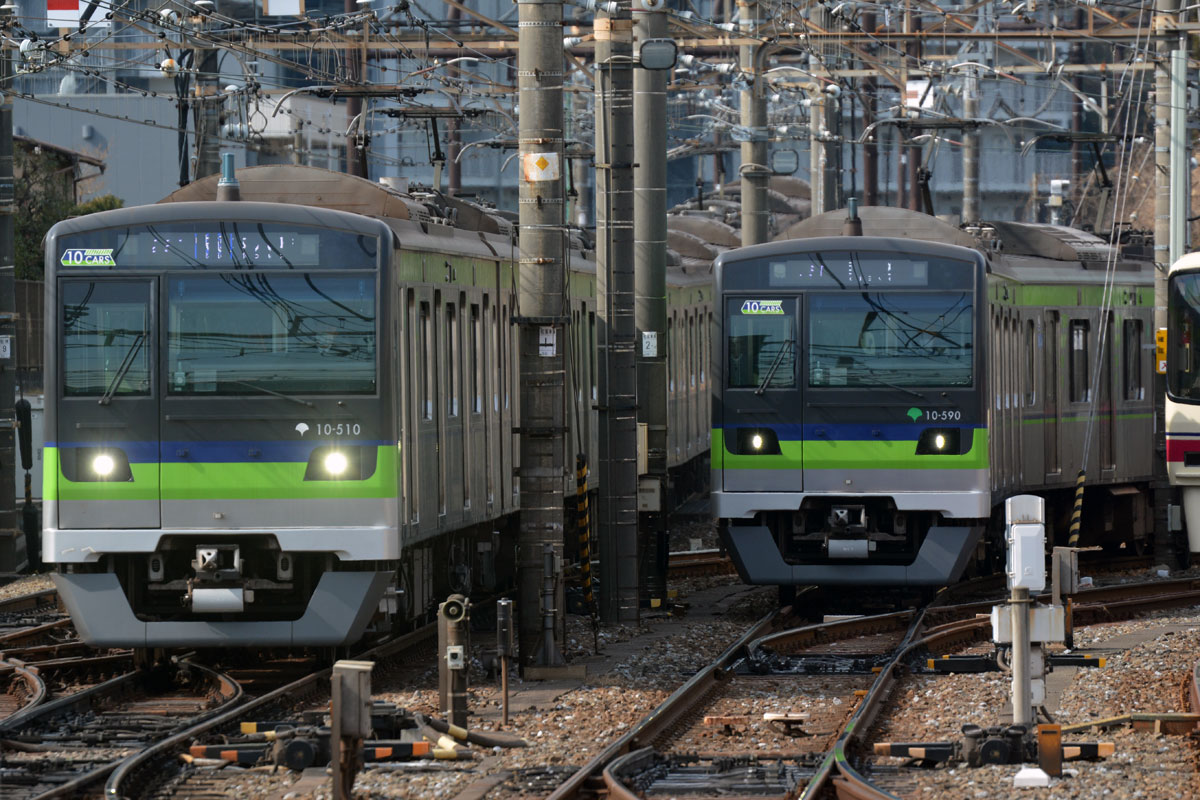 都営地下鉄 編成表 – 4号車の5号車寄り