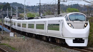 E657系カツK1編成が651系オマージュ塗装になって出場